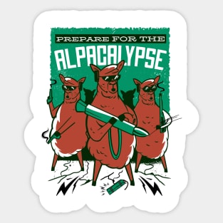GET ready for the ALPACALYPSE Sticker